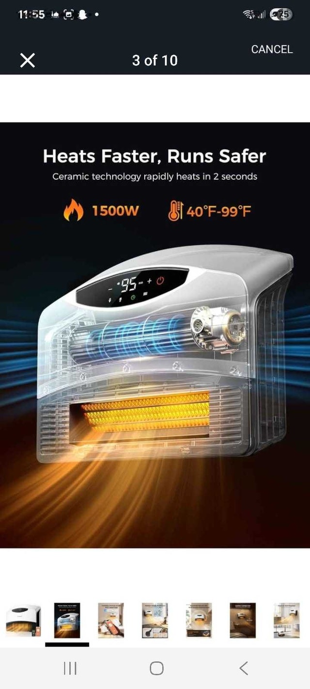 GiveBest Wall Heater - photo 3
