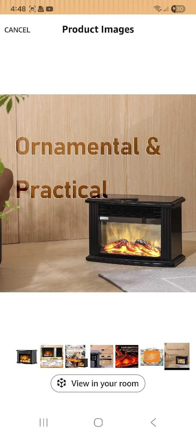 Donyer Power Electric Fireplace