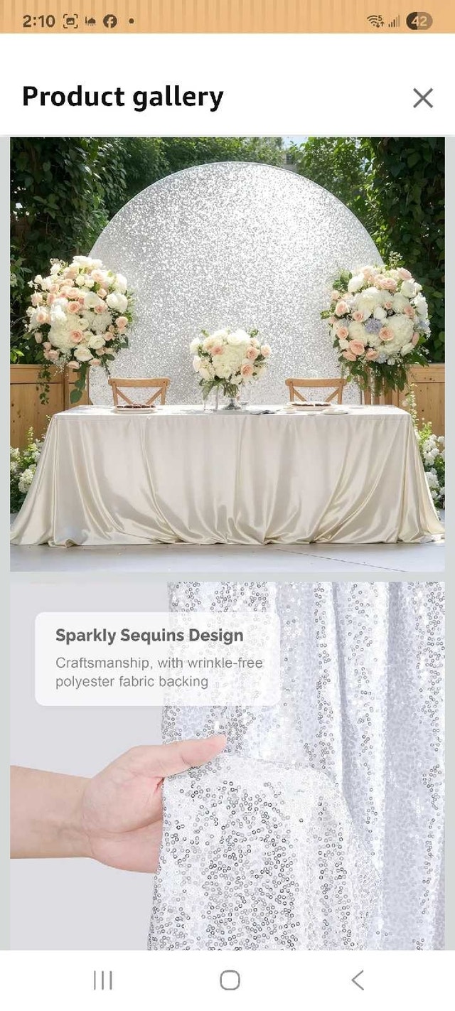 Party Talk Backdrop Cover - photo 3