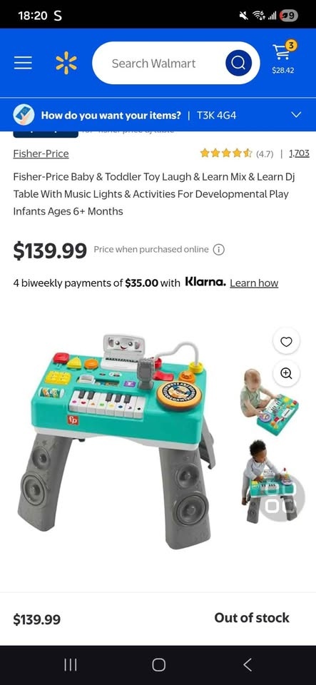 BNIB Fisher Price Laugh and Learn Mix and Learn DJ Table - photo 2