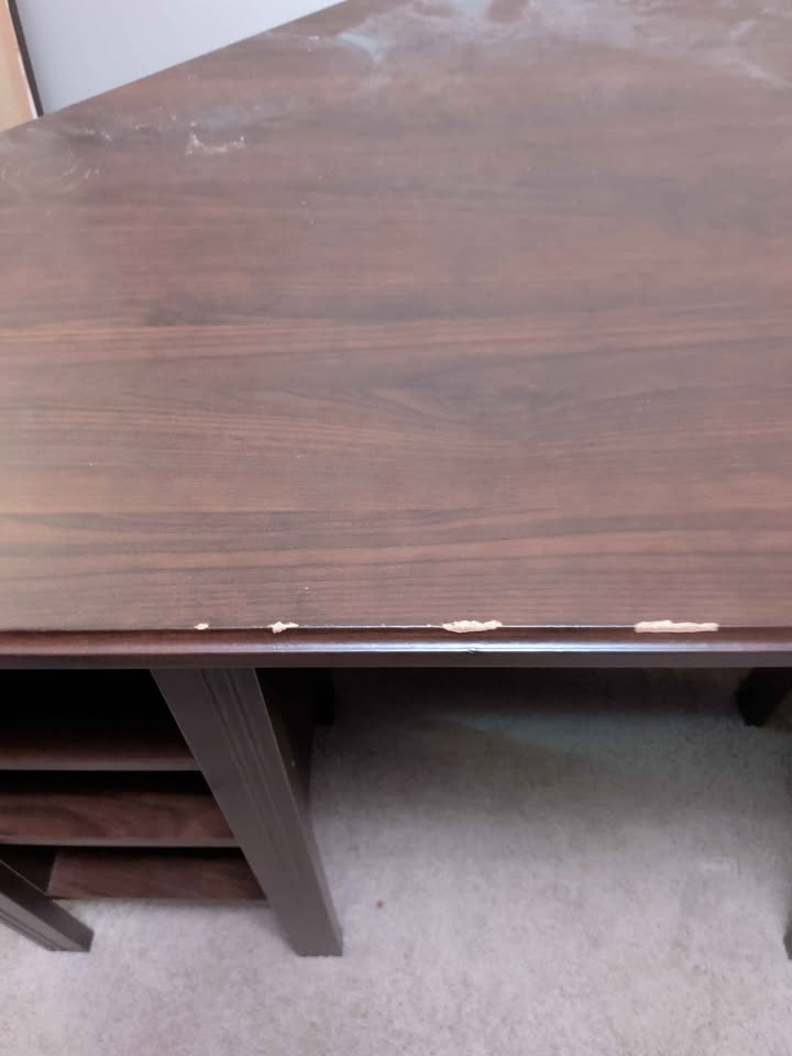 Ikea Work Desk with shelves - photo 3