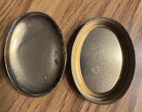 Vintage Enesco Precious Moments Oval Tin Box - photo 4