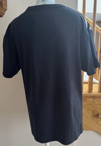 Vintage Lucky Winner Black T Shirt Nautical Theme Size Small - photo 3