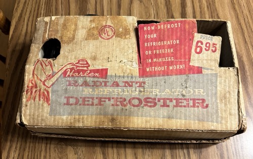 Vintage Harlen Radiant Refrigerator Defroster