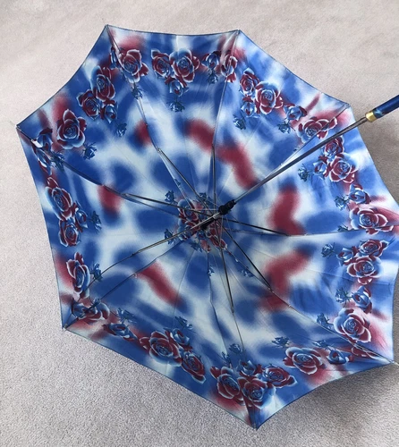 Vintage Spring Floral Fashion Umbrella Cloth Handle - photo 3