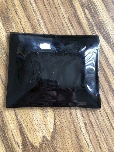 Aruba N.A. Bent Glass Souvenir Dish 4.75” x 4” EUC - photo 2