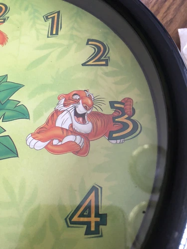 Vintage 1992 Disney The Jungle Book 10” Wall Clock - photo 4