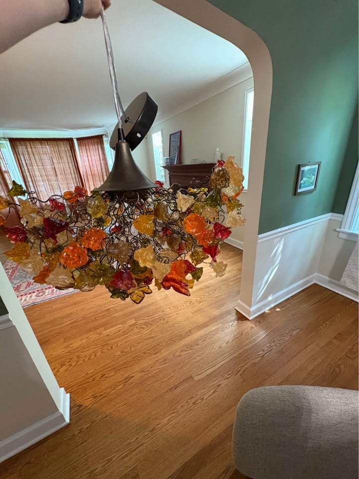 Handmade light fixture - photo 3