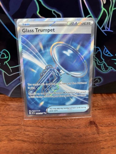 Glass Trumpet 260/217 Ascended Heroes Full Art Holo Pokemon NM