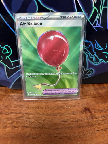 Air Balloon 166/132 Full Art Holo - Mega Evolution, Pokemon, Too