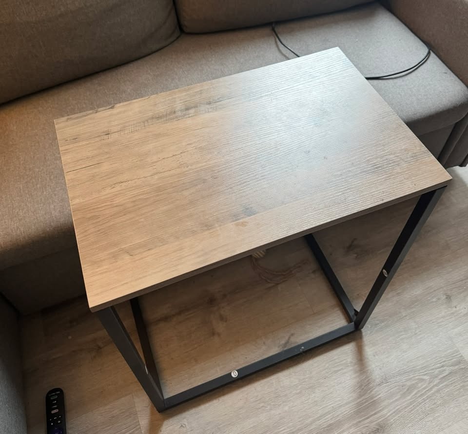 Side Table / End Table / Slide Under Couch Table