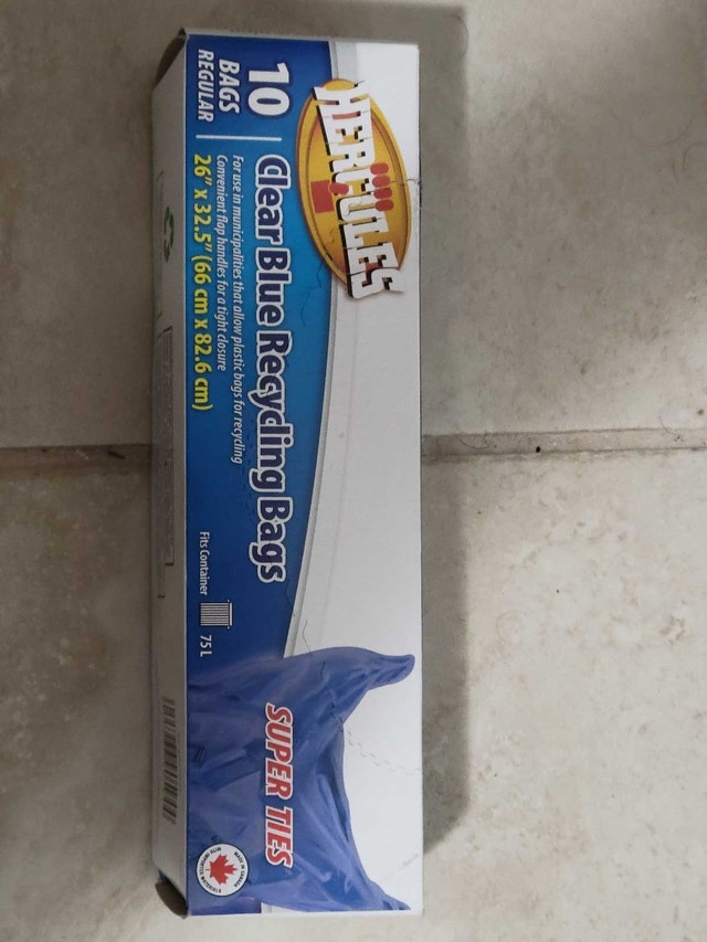 Hercules Recycling Bags - New Box