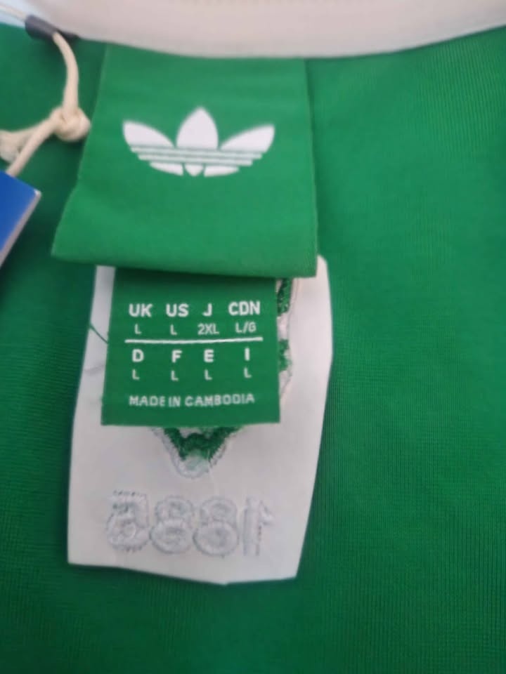 New Adidas Green Quarter Zip Track Top L - photo 4