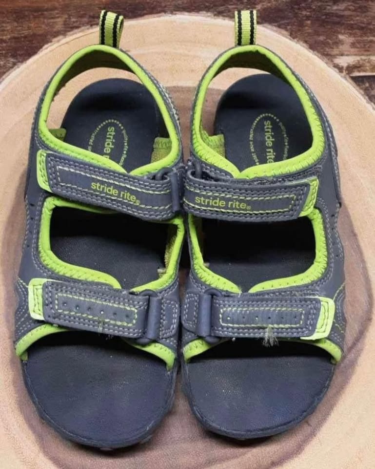 EUC: Boys Stride Rite Sandals (Sayer) Size Kids US 12 - photo 2