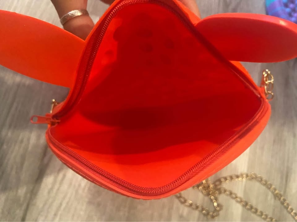 NWOT Red Pop It Fidget Purse Bunny Rabbit Easter - photo 5