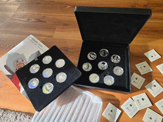 2010-2015 15-Coin Olympics Hologram Coin Set - photo 5