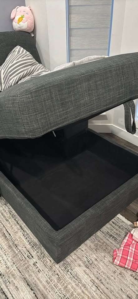 Gray Sectional Sofa Bed - Moving Sale - photo 2