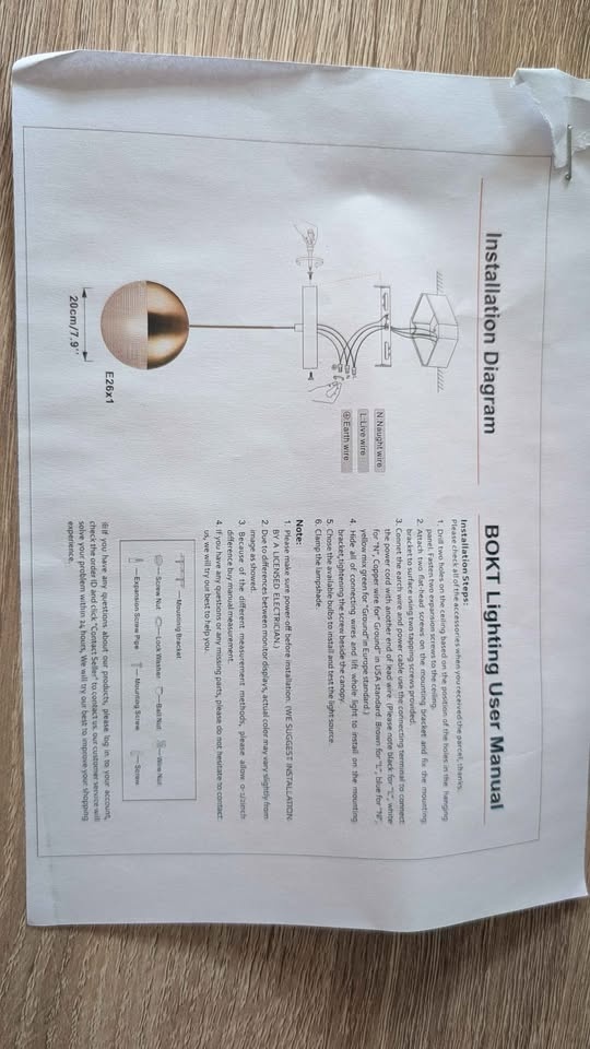 BOKT pendant light E26x1 - photo 5