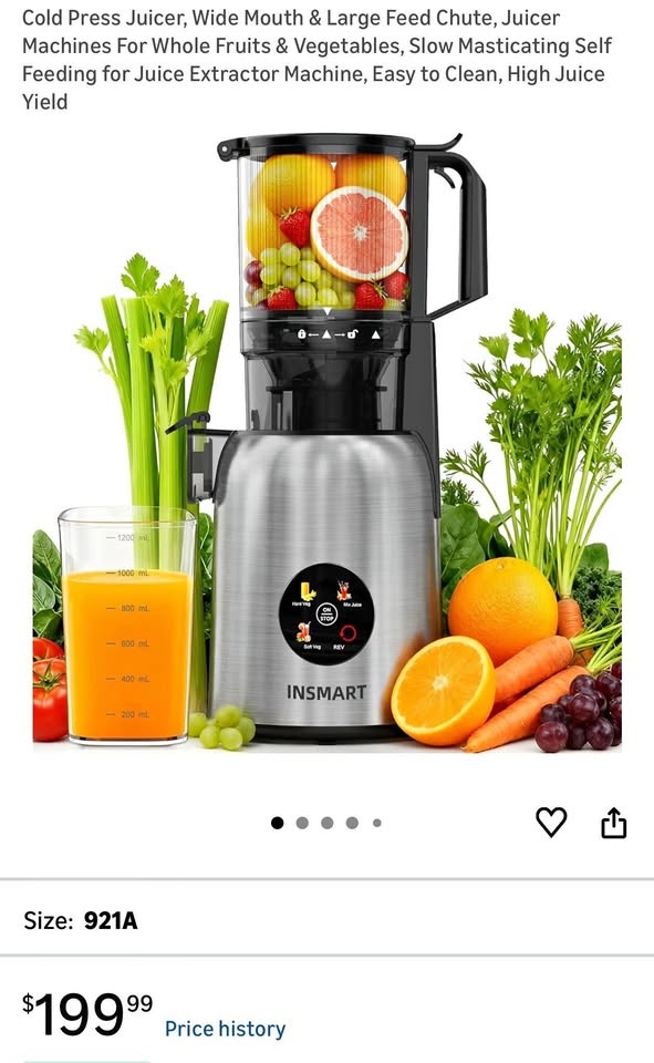 (New)300W Cold Press Juicer