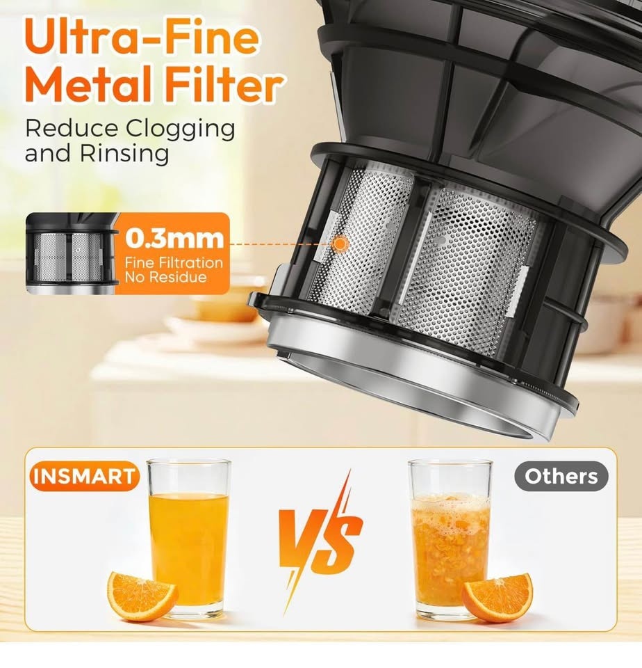(New)300W Cold Press Juicer - photo 4