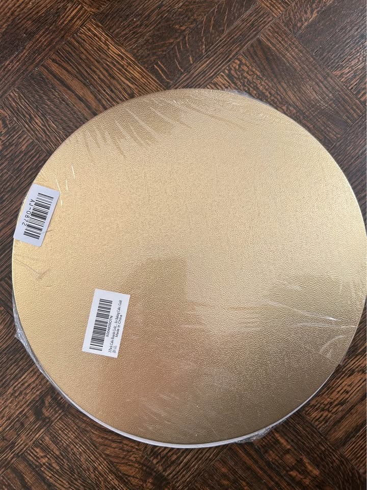 12 inch Gold Circle Cake Cardboard (Pack of 6) - photo 2