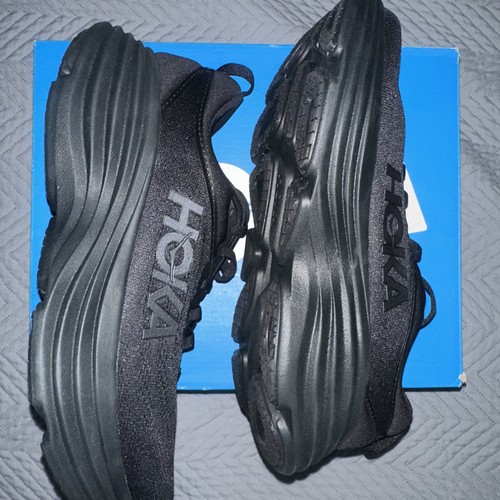 Hoka Bondi 8 Men's Running Shoes Black Size 10D NWT - photo 4