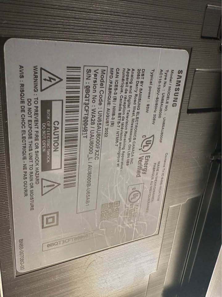Samsung 65 inch 4K Smart TV - photo 4