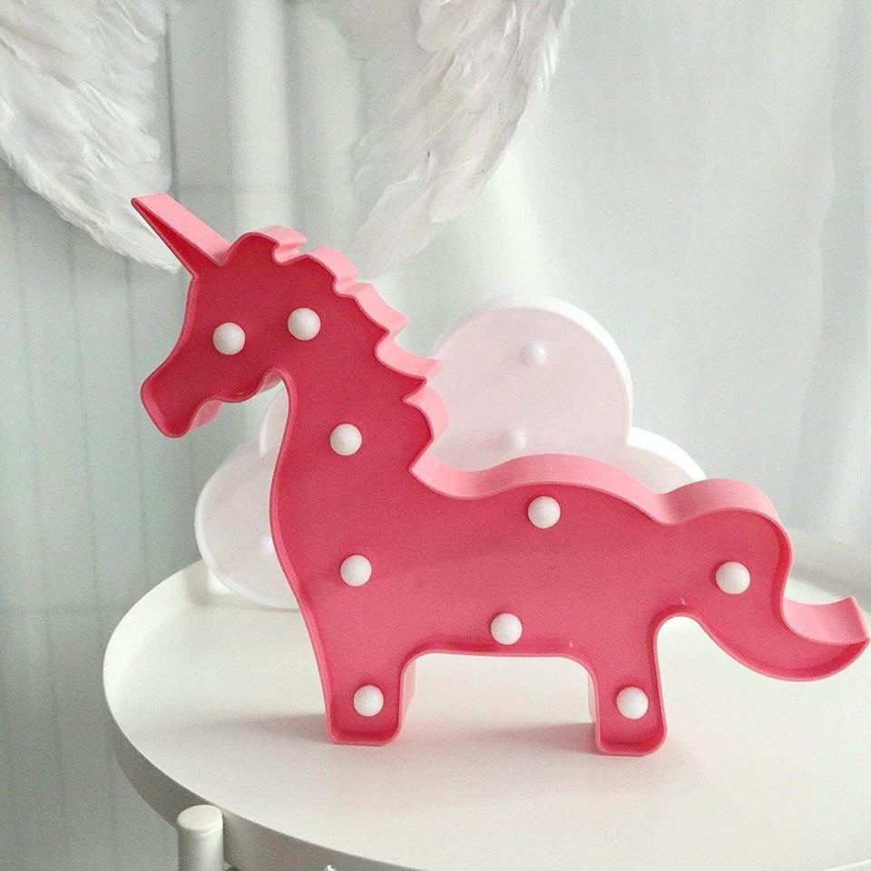 Pink Unicorn Nightlight