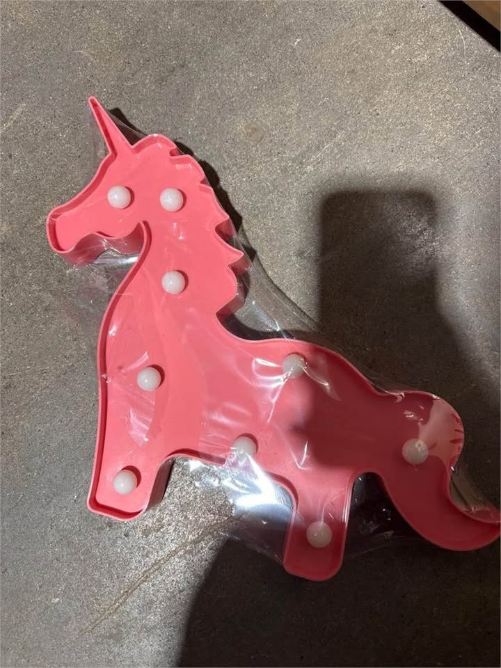 Pink Unicorn Nightlight - photo 3