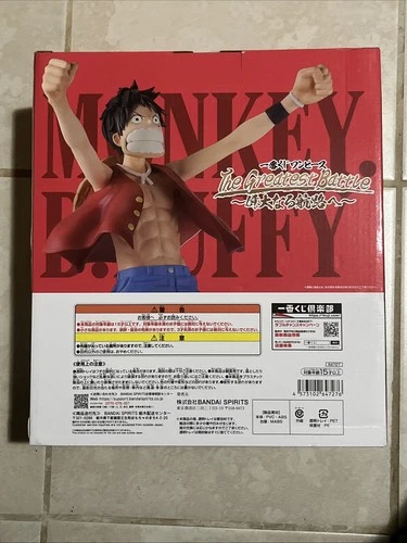 One Piece Masterlise Luffy Figure Banpresto Bandai Japan Ichiban - photo 2