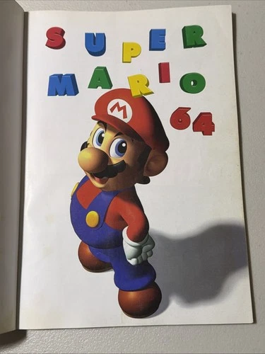 Super Mario 64 Official Guidebook Japanese Version - 1996 - photo 3