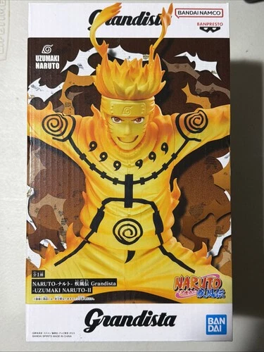 Banpresto Grandista Uzumaki Naruto II Figure