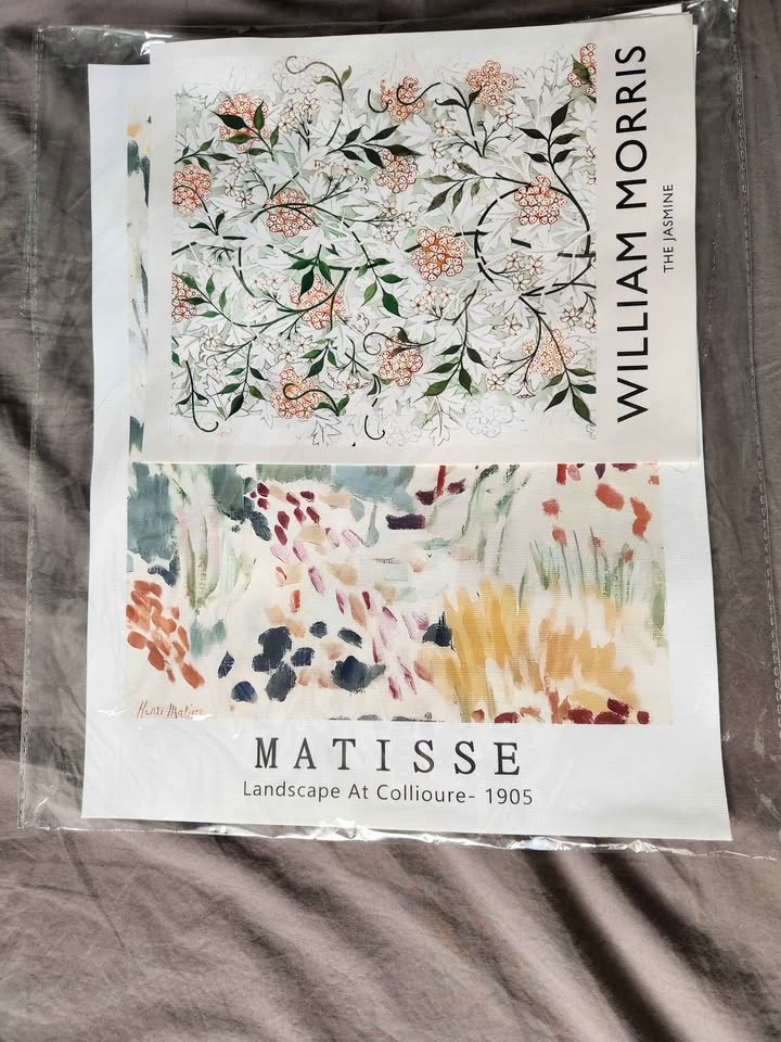 William Morris Style Botanical Wall Art / Decor Piece - photo 2