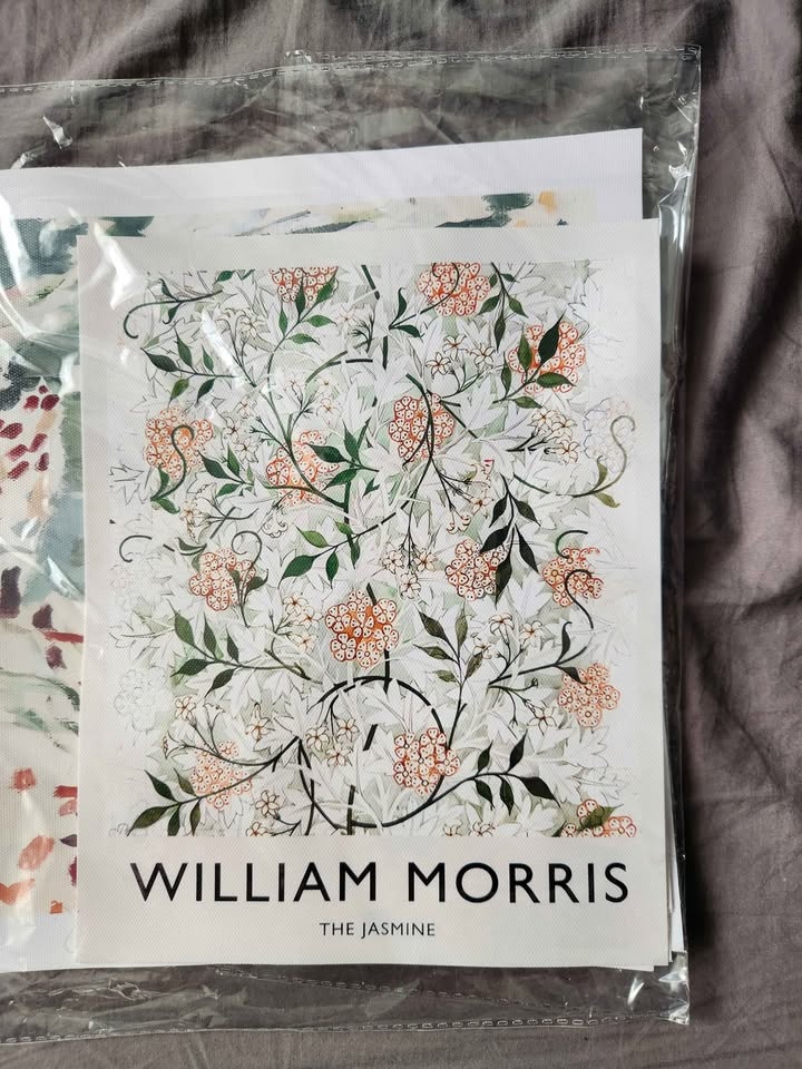 William Morris Style Botanical Wall Art / Decor Piece - photo 3