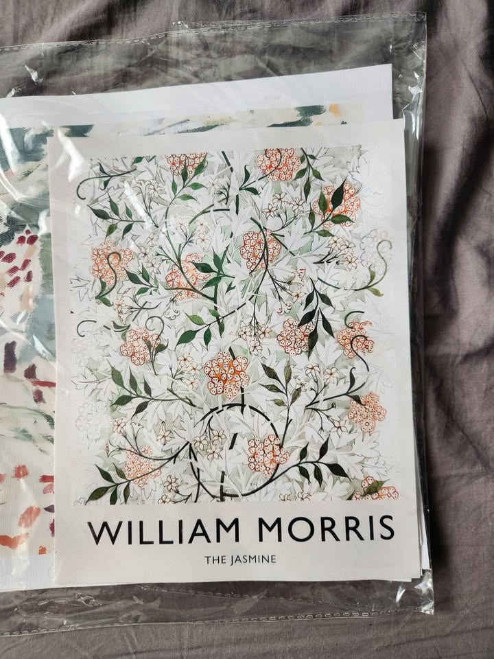 William Morris Style Botanical Wall Art / Decor Piece - photo 4