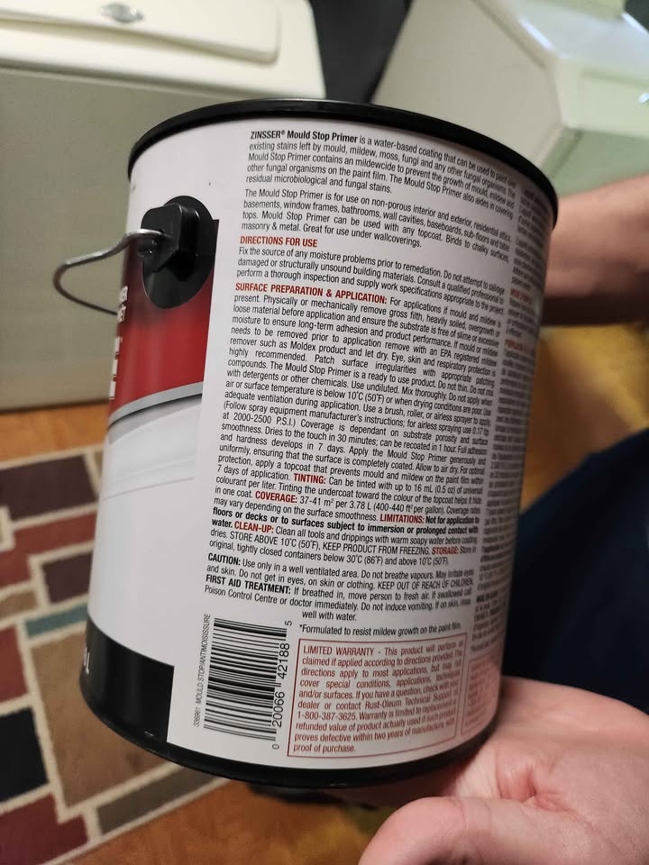 Zinsser Mold Paint Primer - Tinted Battleship Gray - photo 4