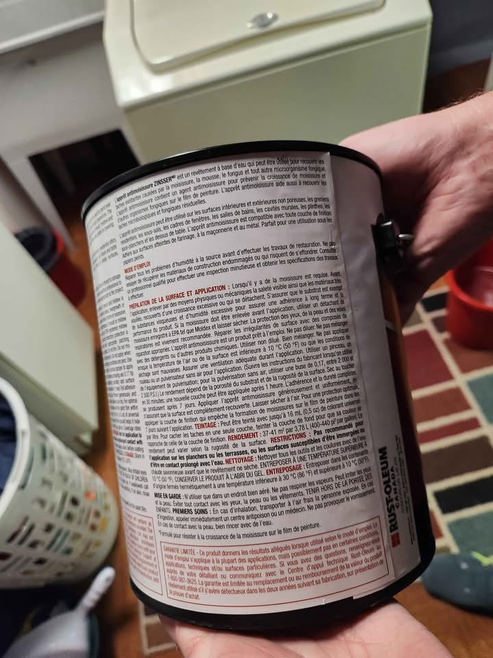 Zinsser Mold Paint Primer - Tinted Battleship Gray - photo 5