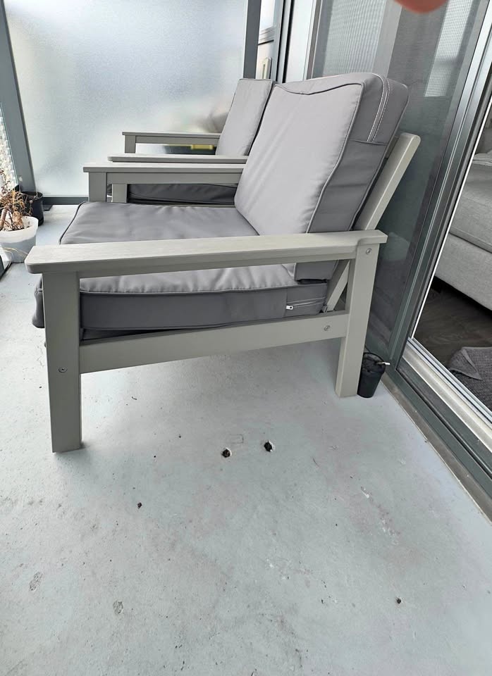 Patio chairs and table