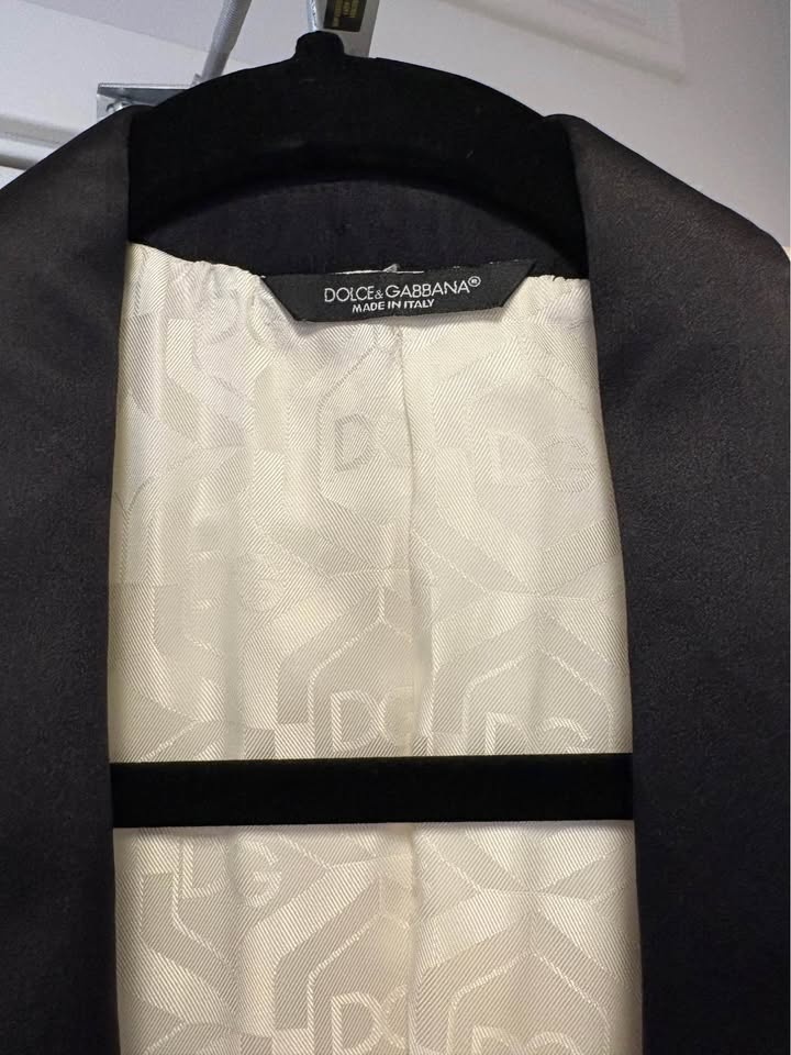 Dolce & Gabbana Silk Crane Floral Tuxedo Blazer - IT 46 / XS-S - photo 2