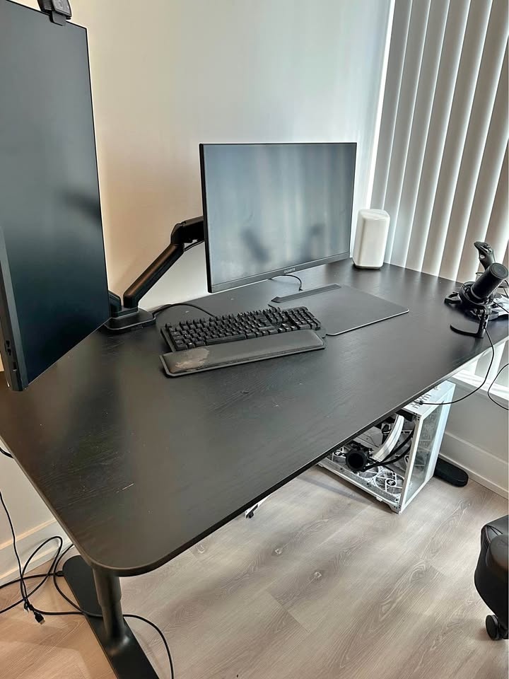 Large Black Desk/Table