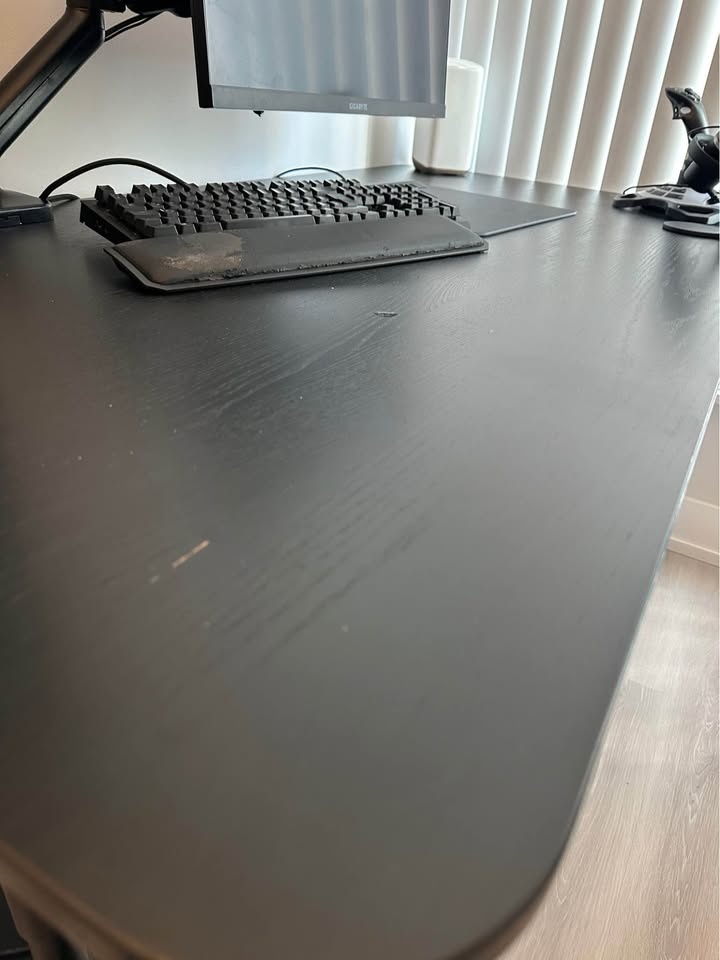 Large Black Desk/Table - photo 2