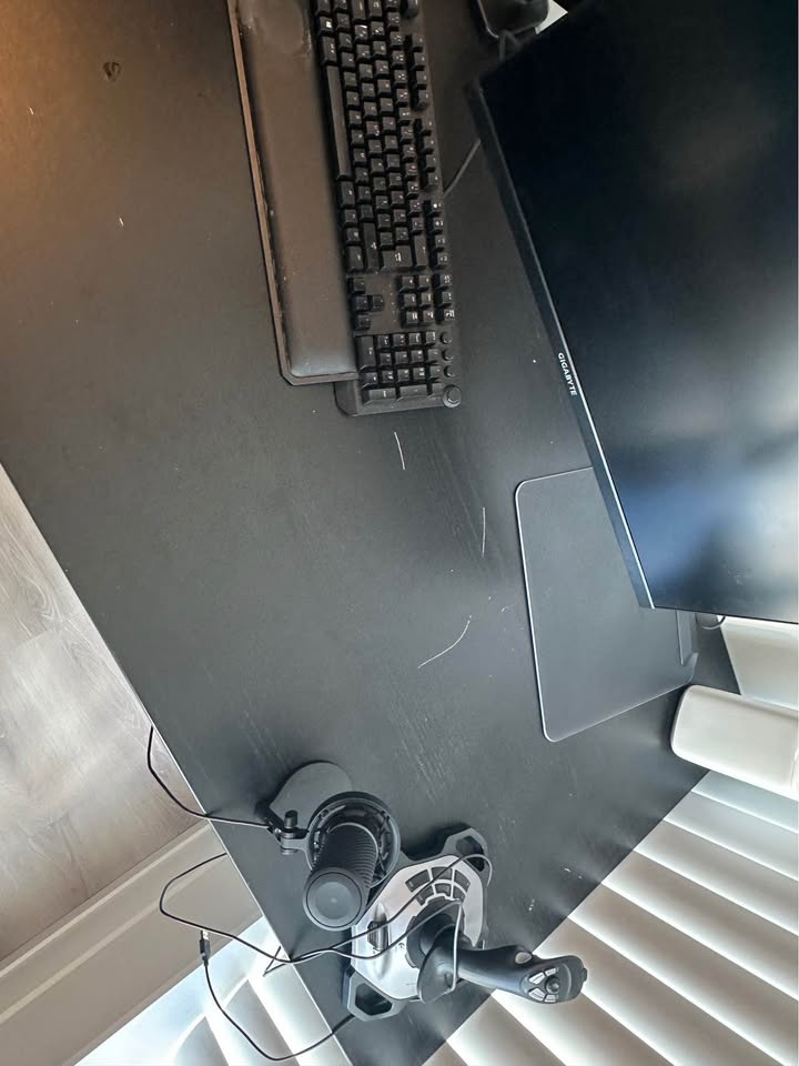 Large Black Desk/Table - photo 4