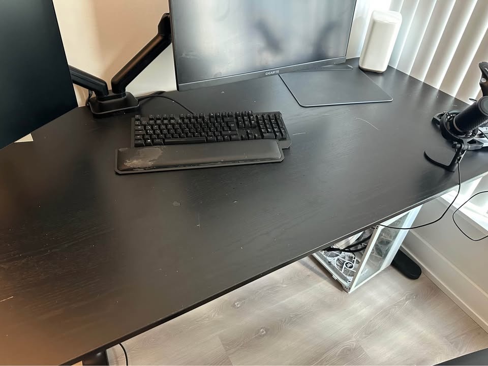 Large Black Desk/Table - photo 5