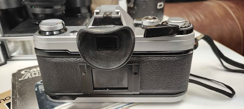 Canon AE-1 SLR Camera and Accessories - photo 3