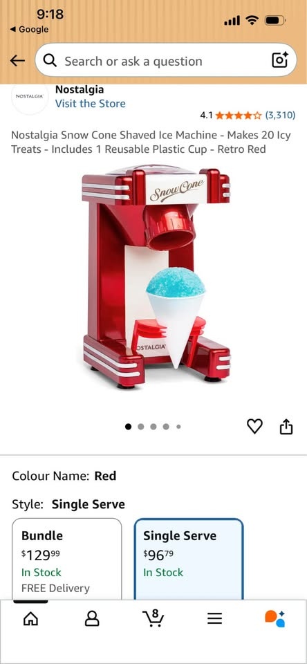 Snow cone maker - photo 3