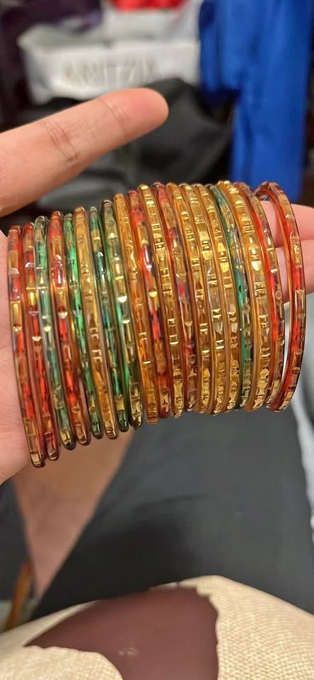 Glass bangles