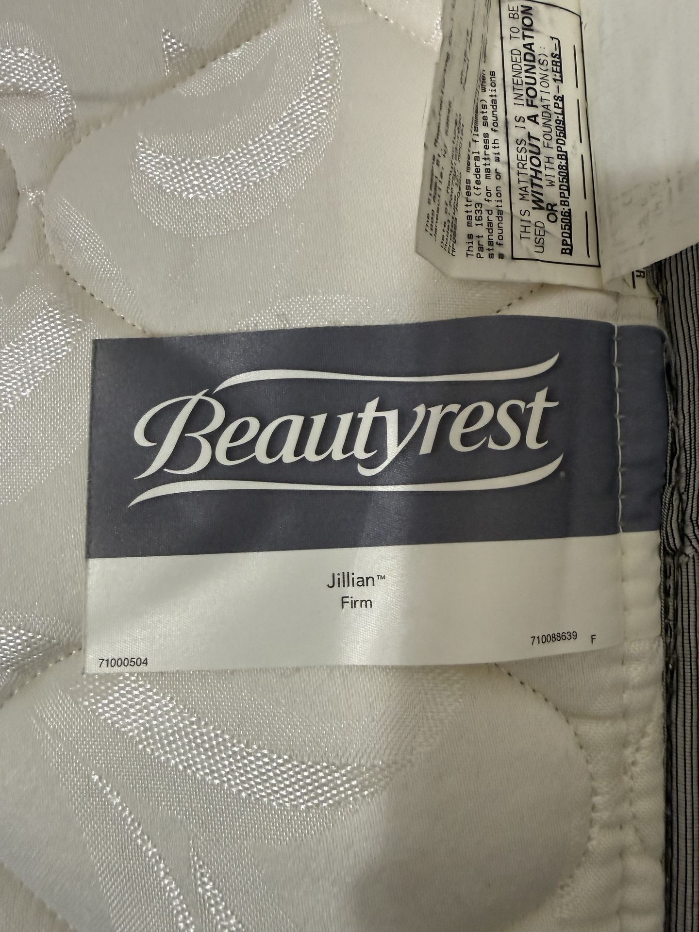 BEAUTYREST Full Mattress, Box Spring, and Frame - photo 5