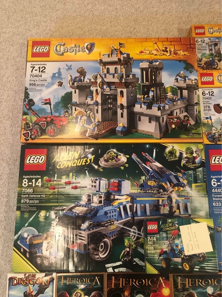 Lego City, Castle, Alien Conquest, Heroica, Lone Ranger, Racers - photo 2