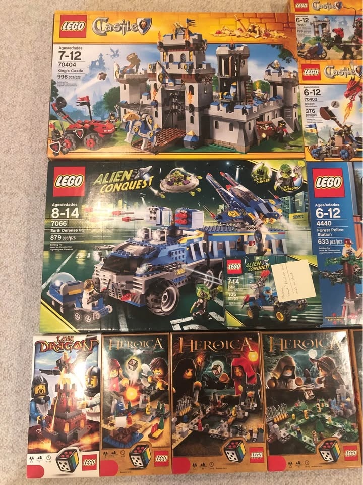 Lego City, Castle, Alien Conquest, Heroica, Lone Ranger, Racers - photo 3