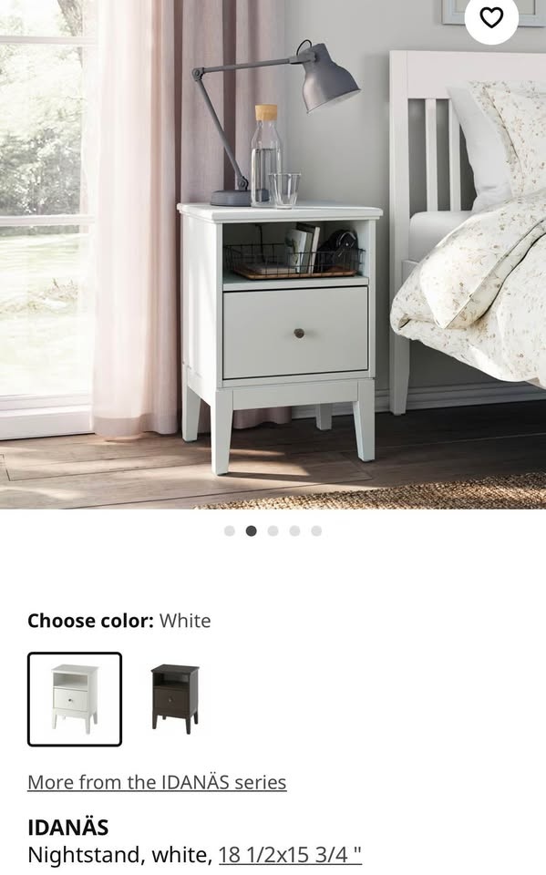 IKEA Idanas Nightstand - photo 3